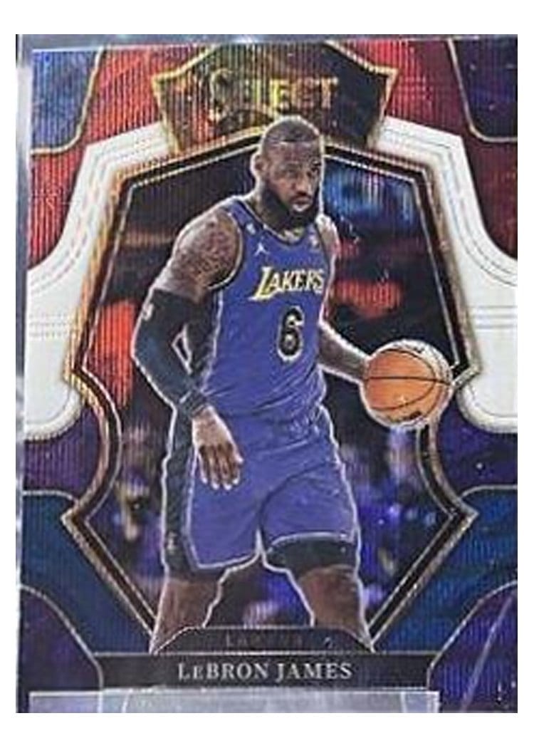 2022-23 Panini Select Base Set LeBron James #126 card