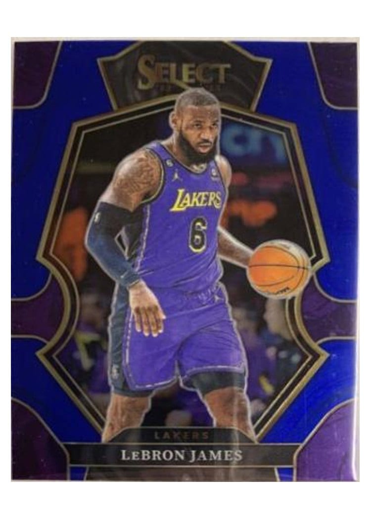 2022-23 Panini Select Base Set LeBron James #126 card