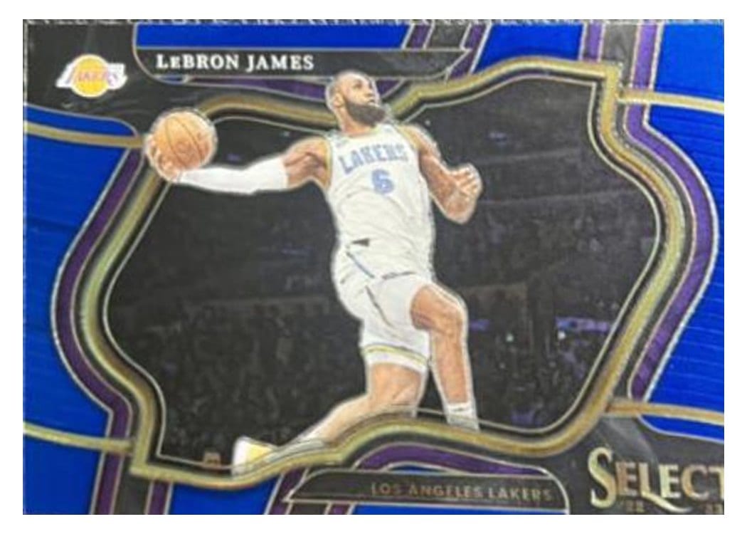 2022-23 Panini Select Base Set LeBron James #226 card