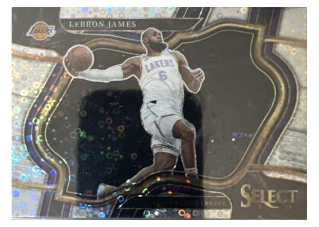 2022-23 Panini Select Base Set LeBron James #226 card
