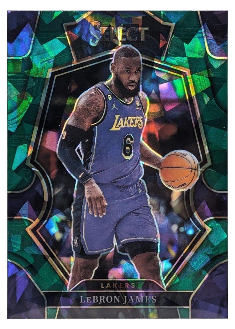 2022-23 Panini Select Base Set LeBron James #226 card