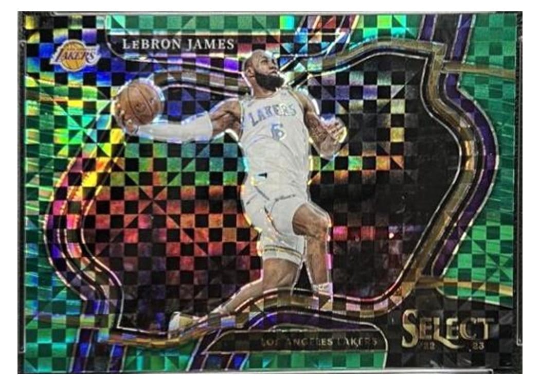 2022-23 Panini Select Base Set LeBron James #226 card