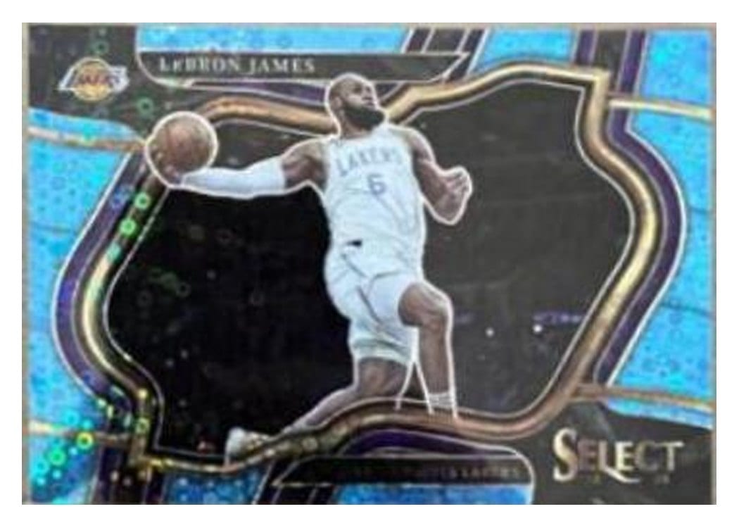 2022-23 Panini Select Base Set LeBron James #226 card