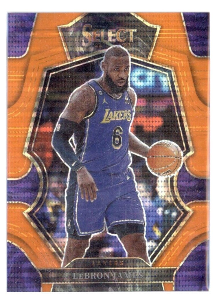 2022-23 Panini Select Base Set LeBron James #226 card