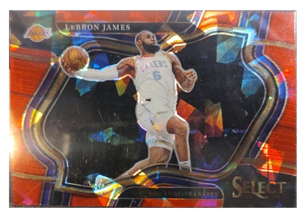 2022-23 Panini Select Base Set LeBron James #226 card
