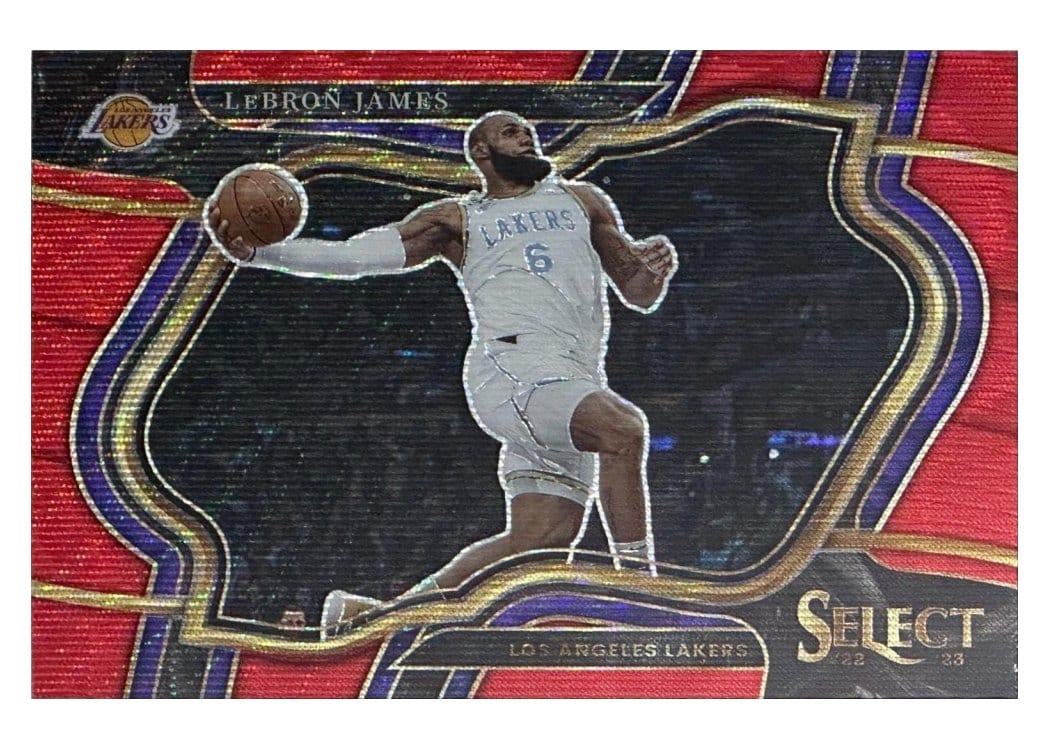 2022-23 Panini Select Base Set LeBron James #226 card