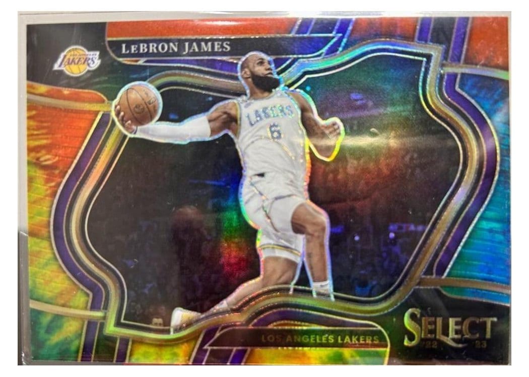 2022-23 Panini Select Base Set LeBron James #226 card