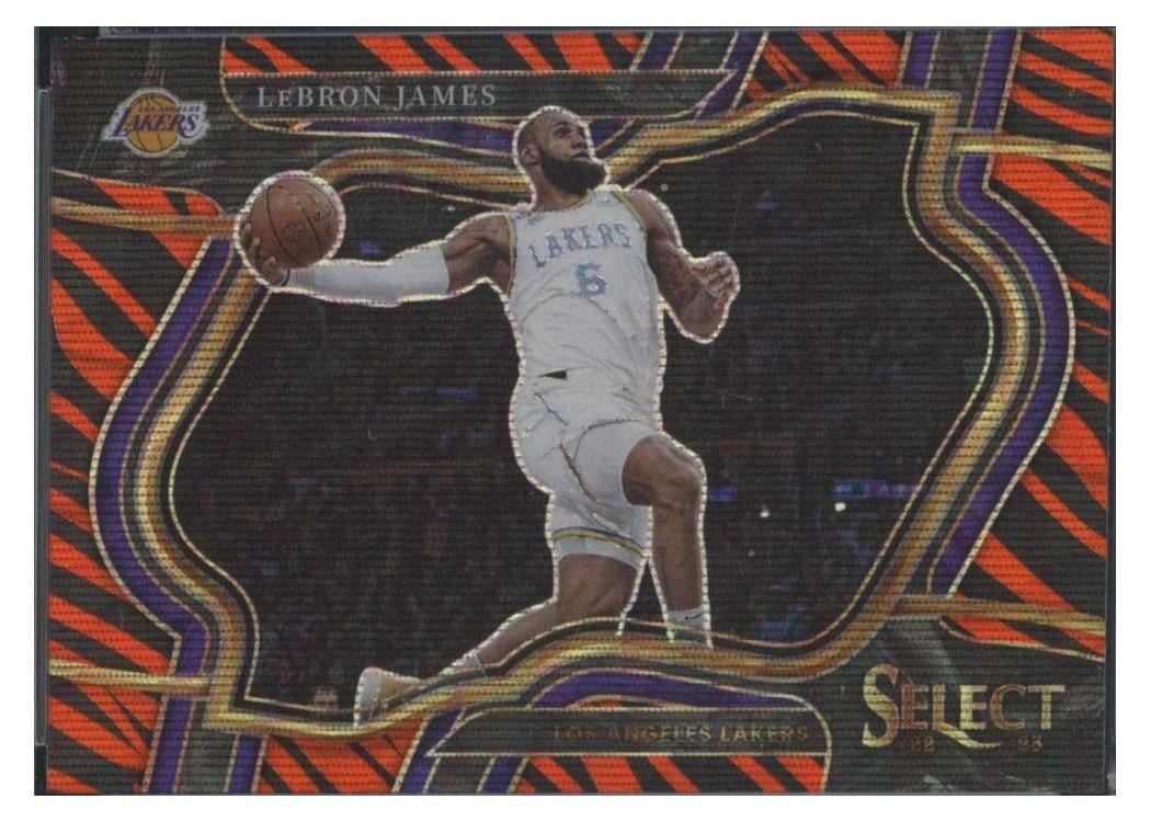 2022-23 Panini Select Base Set LeBron James #226 card