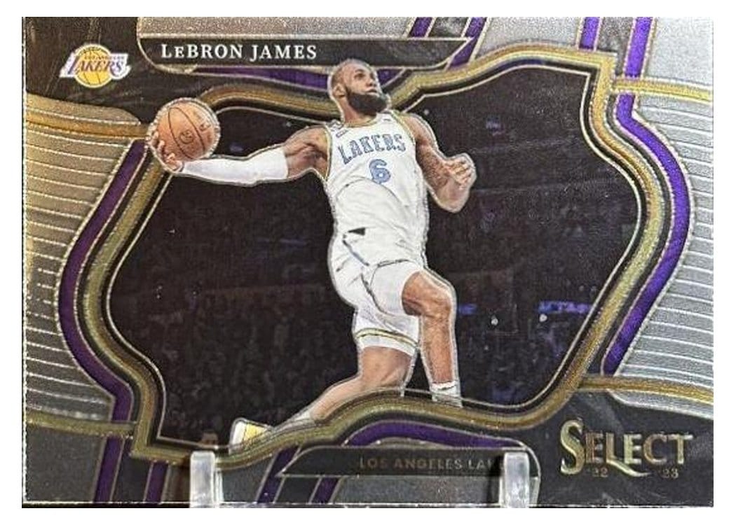 2022-23 Panini Select Base Set LeBron James #226 card