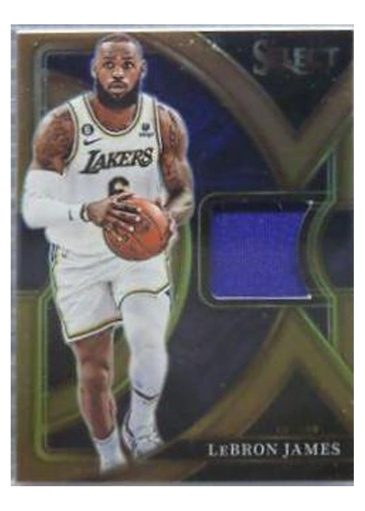 2022-23 Panini Select Base Set LeBron James #26 card