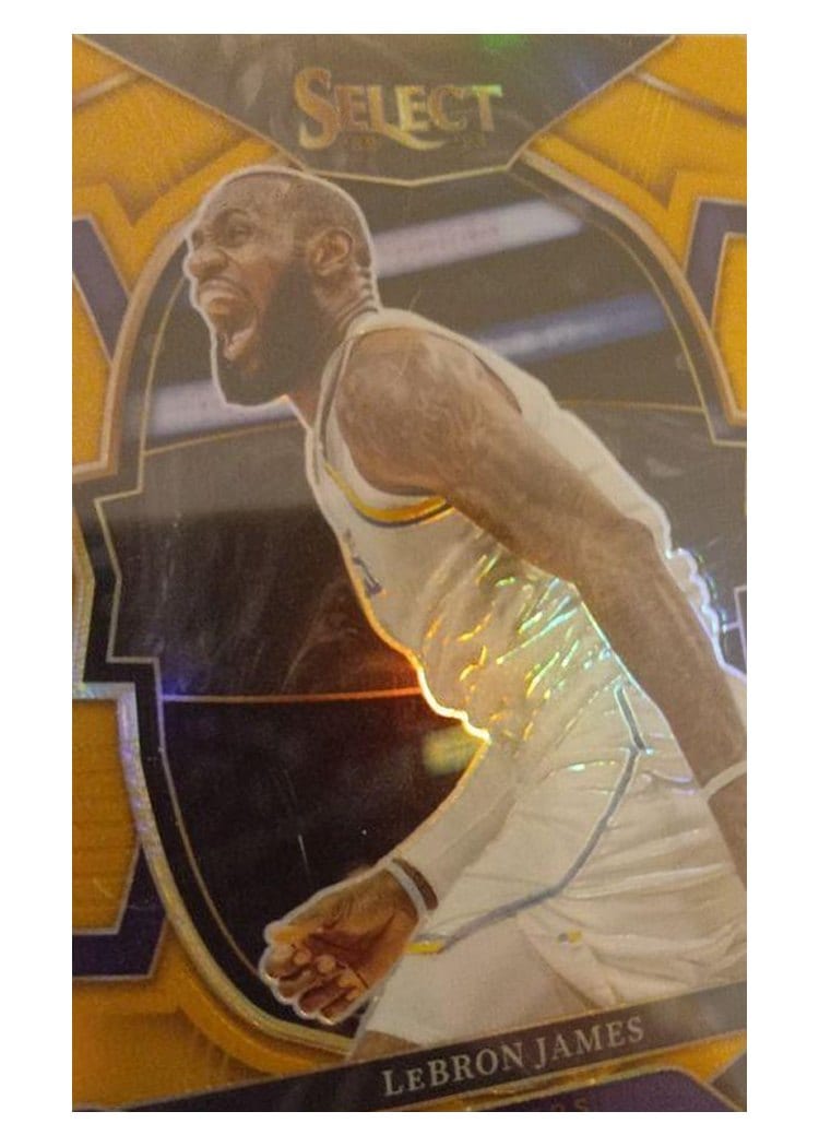 2022-23 Panini Select Base Set LeBron James #26 card