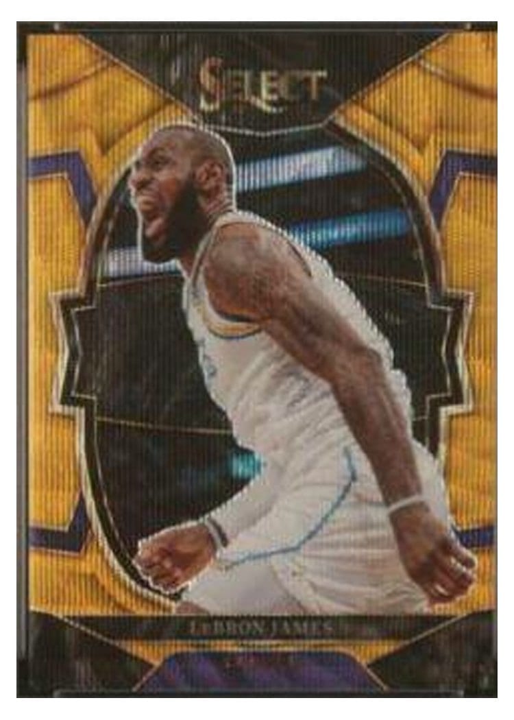 2022-23 Panini Select Base Set LeBron James #26 card