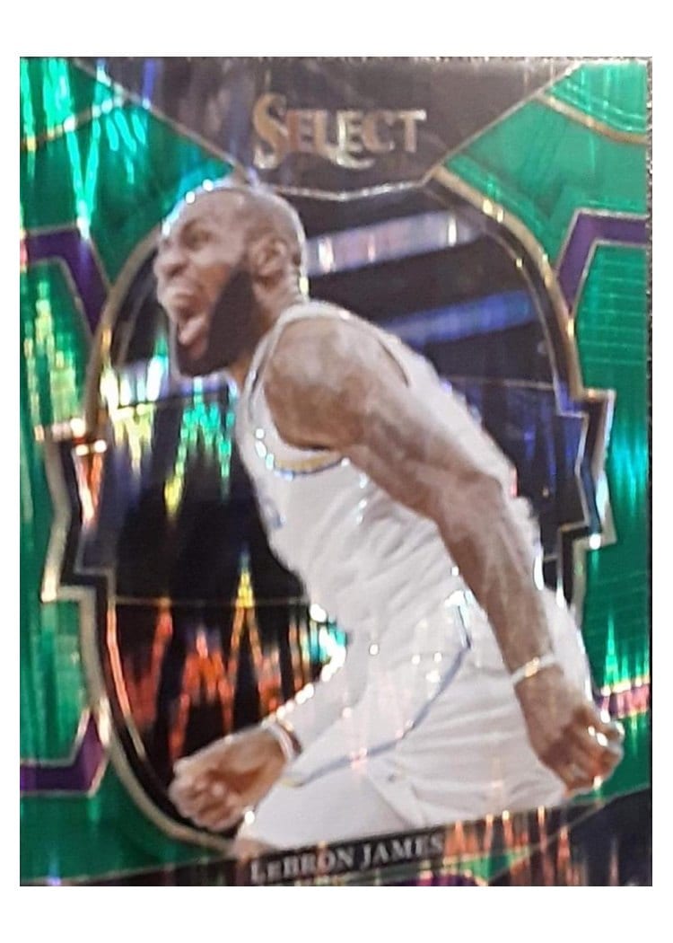2022-23 Panini Select Base Set LeBron James #26 card