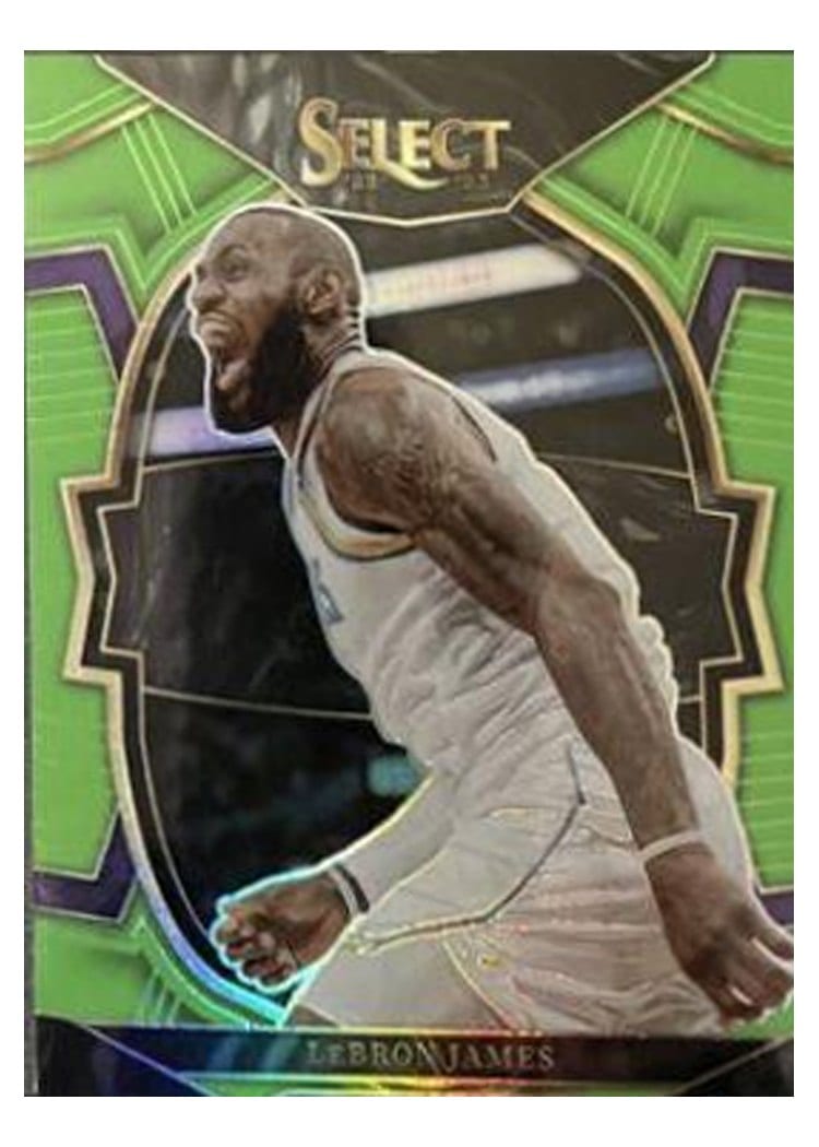2022-23 Panini Select Base Set LeBron James #26 card