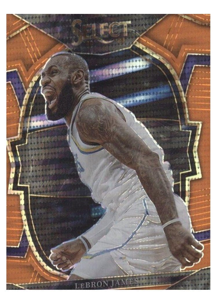 2022-23 Panini Select Base Set LeBron James #26 card