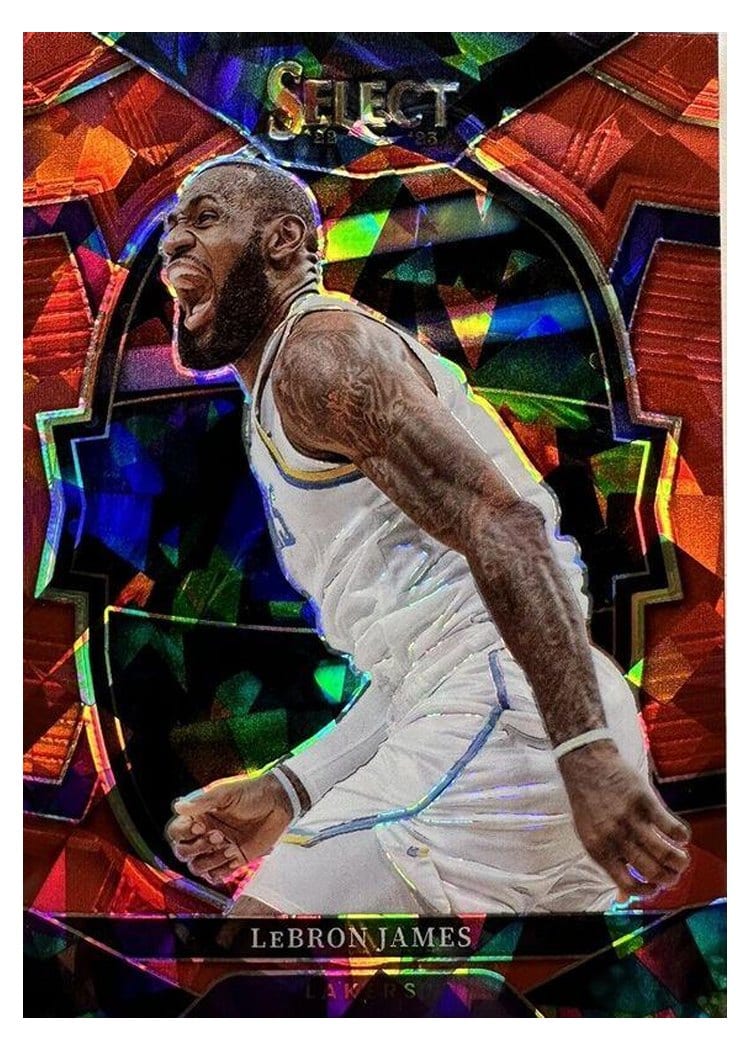 2022-23 Panini Select Base Set LeBron James #26 card
