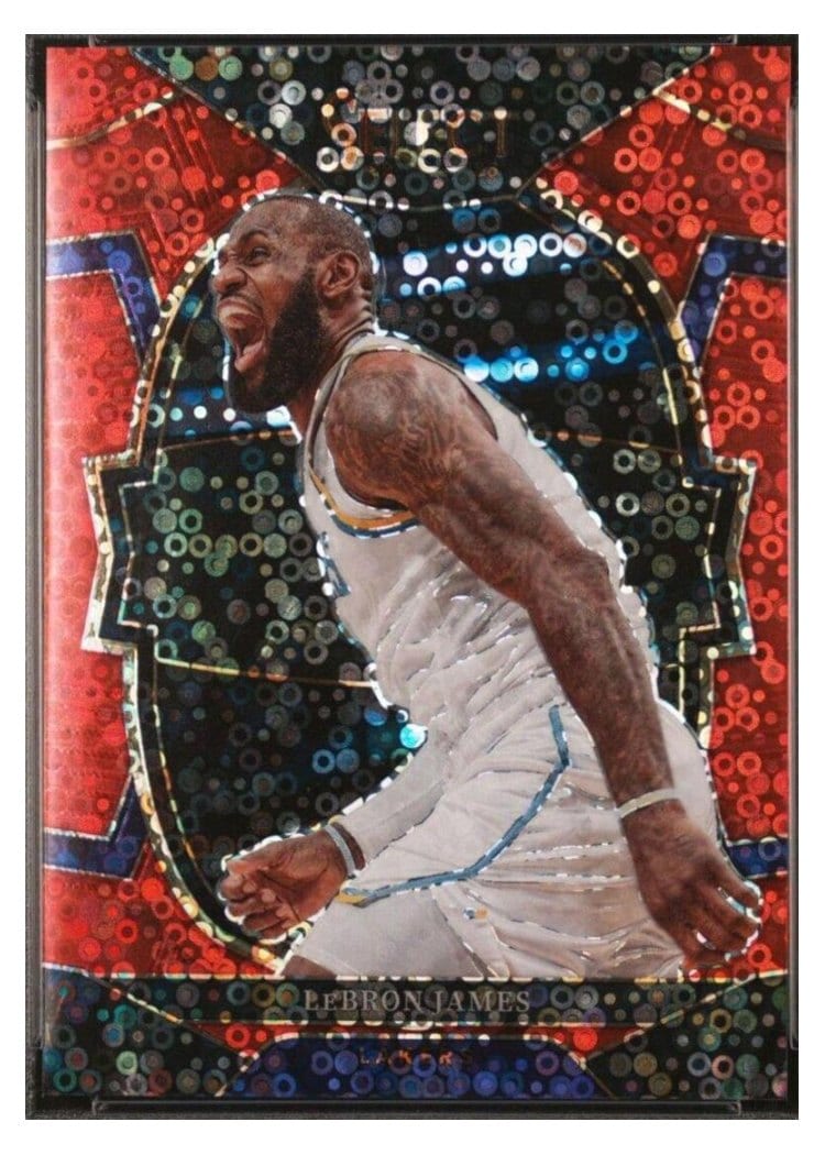 2022-23 Panini Select Base Set LeBron James #26 card