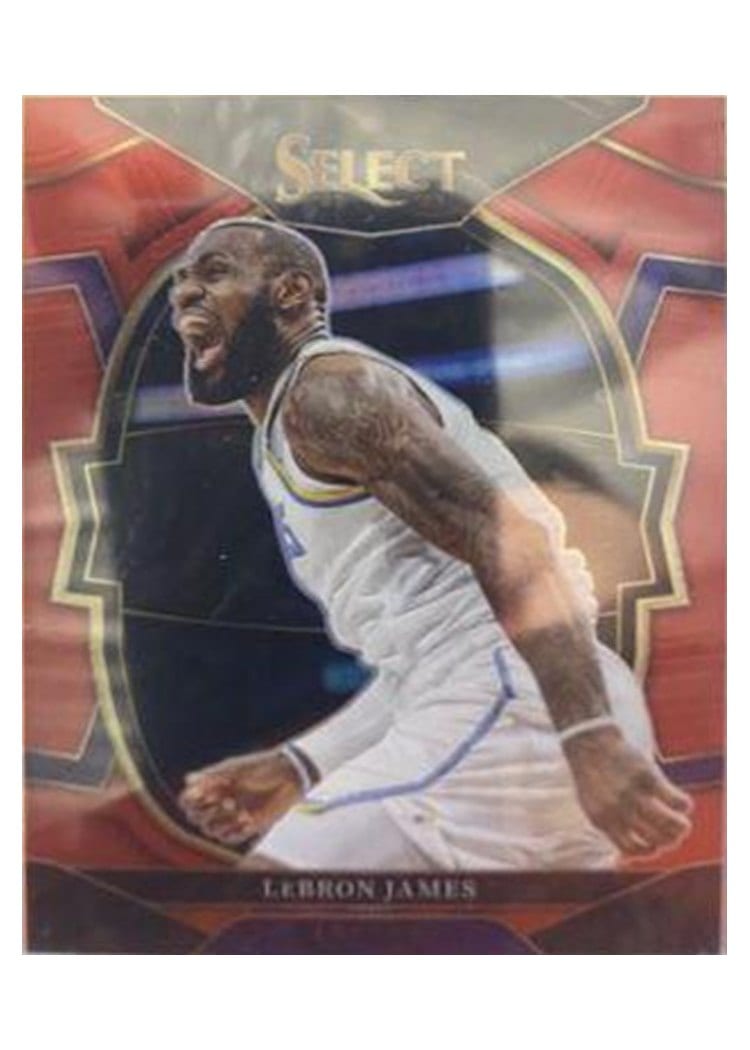 2022-23 Panini Select Base Set LeBron James #26 card