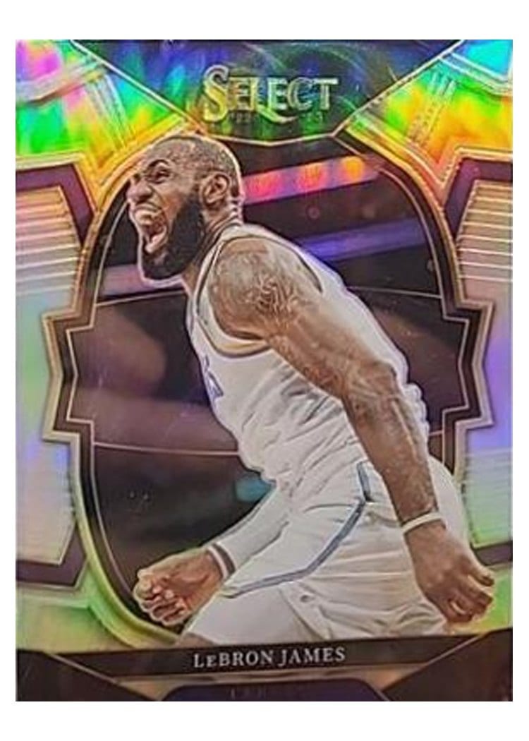 2022-23 Panini Select Base Set LeBron James #26 card