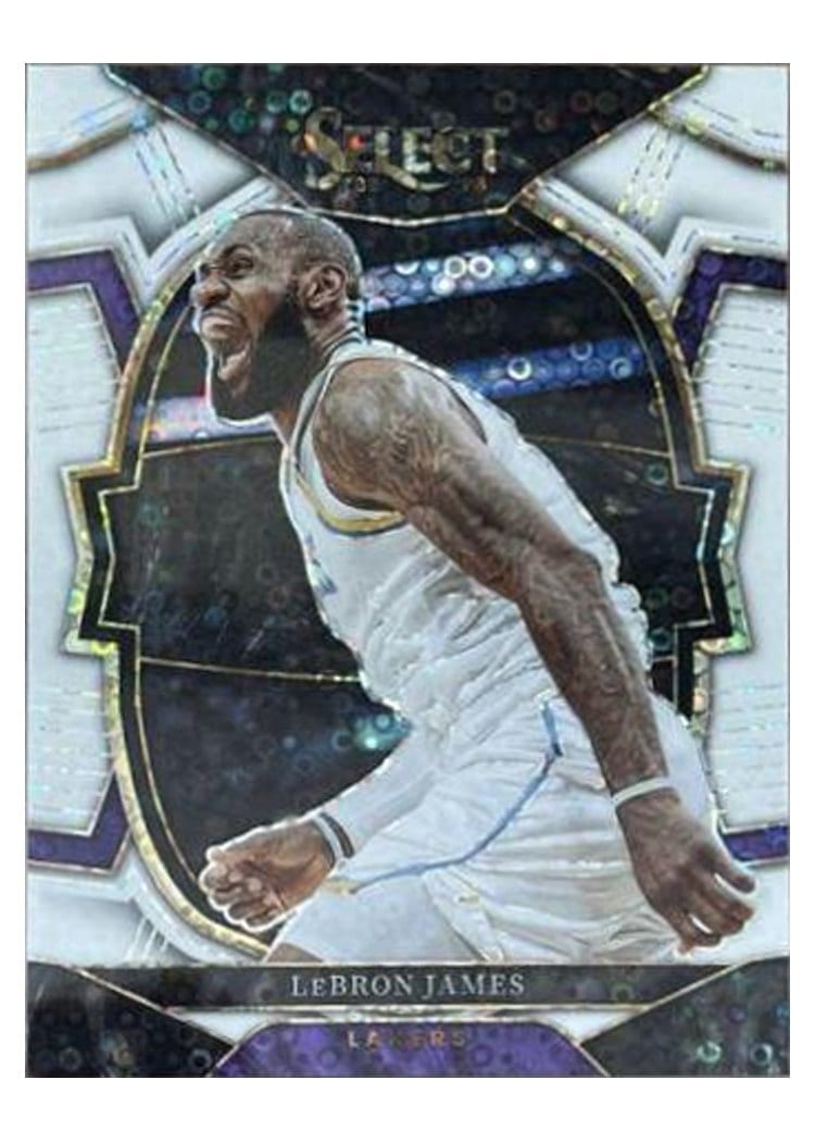 2022-23 Panini Select Base Set LeBron James #26 card
