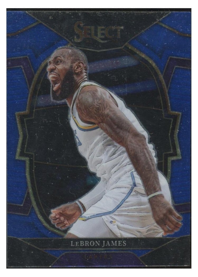 2022-23 Panini Select Base Set LeBron James #26 card