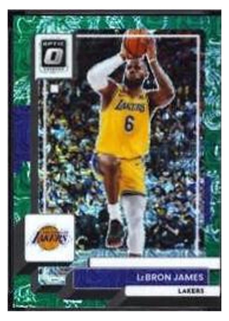 2022 Panini Donruss Optic LeBron James #116 card
