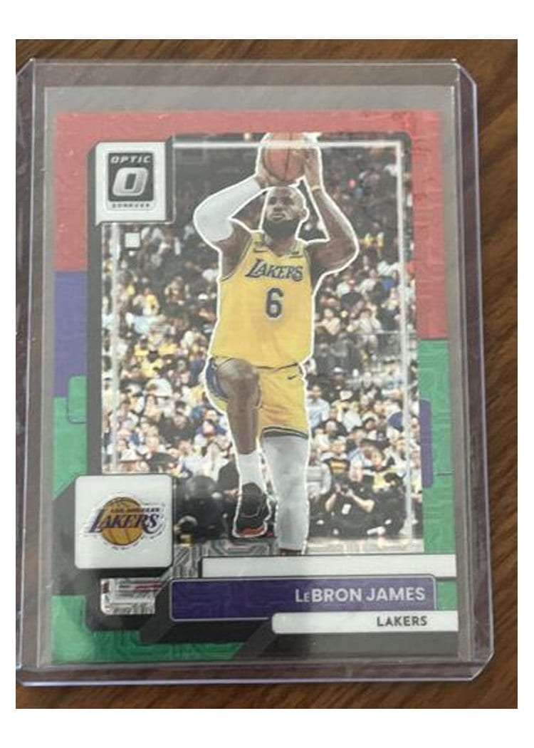 2022 Panini Donruss Optic LeBron James #116 card