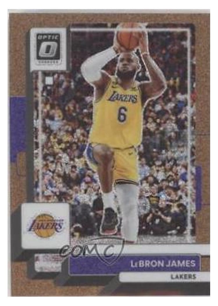 2022 Panini Donruss Optic LeBron James #116 card