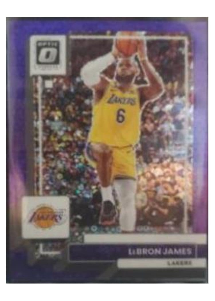 2022 Panini Donruss Optic LeBron James #116 card