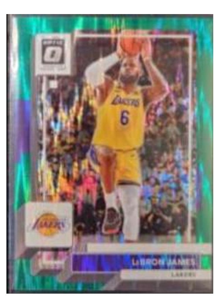 2022 Panini Donruss Optic LeBron James #116 card