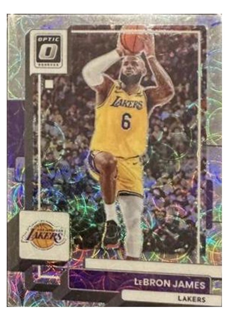 2022 Panini Donruss Optic LeBron James #116 card