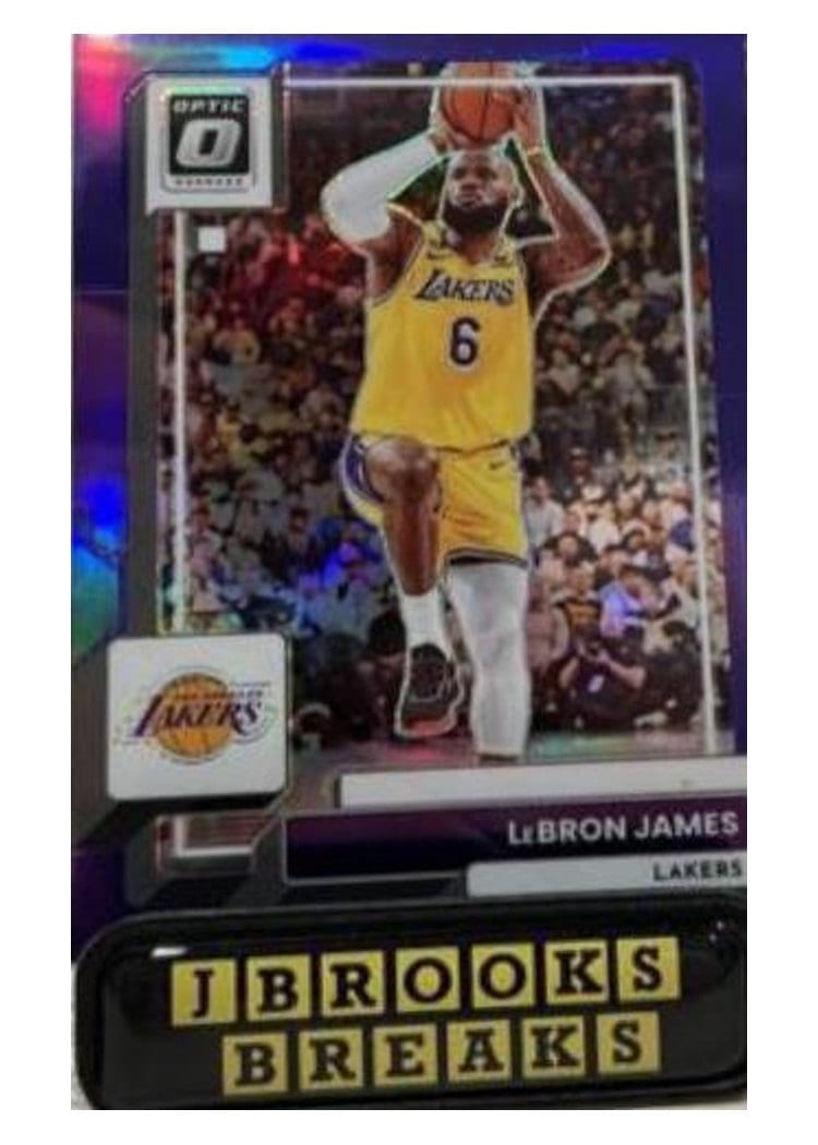 2022 Panini Donruss Optic LeBron James #116 card