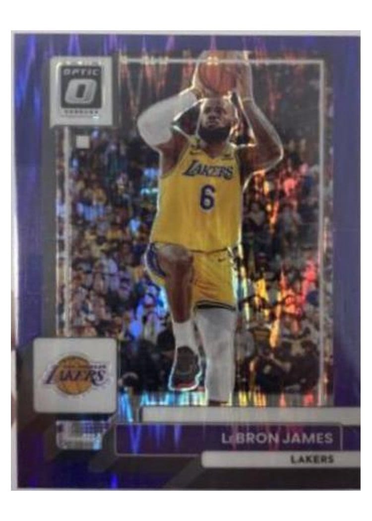 2022 Panini Donruss Optic LeBron James #116 card