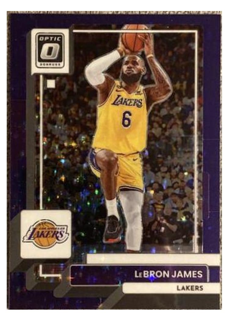 2022 Panini Donruss Optic LeBron James #116 card