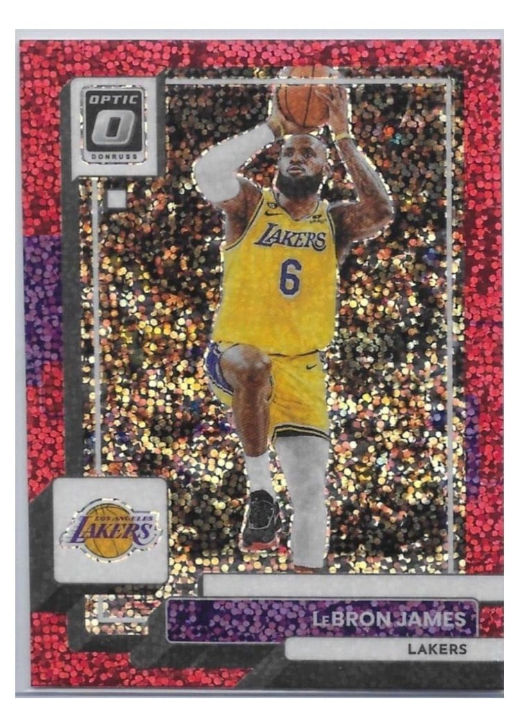 2022 Panini Donruss Optic LeBron James #116 card