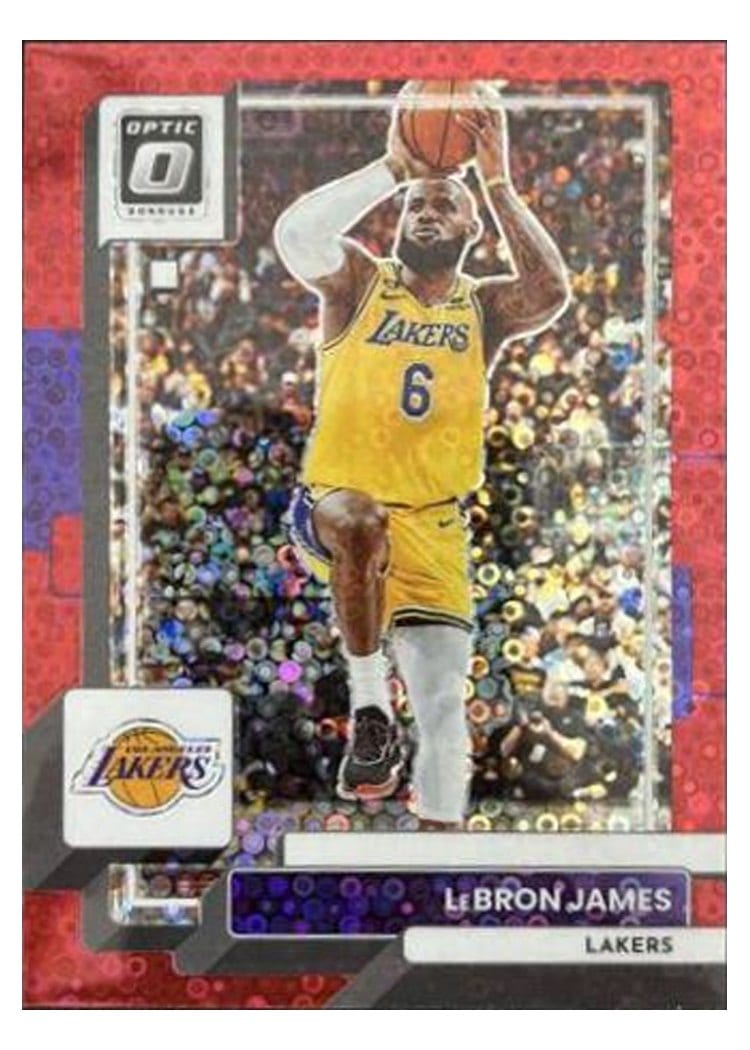 2022 Panini Donruss Optic LeBron James #116 card