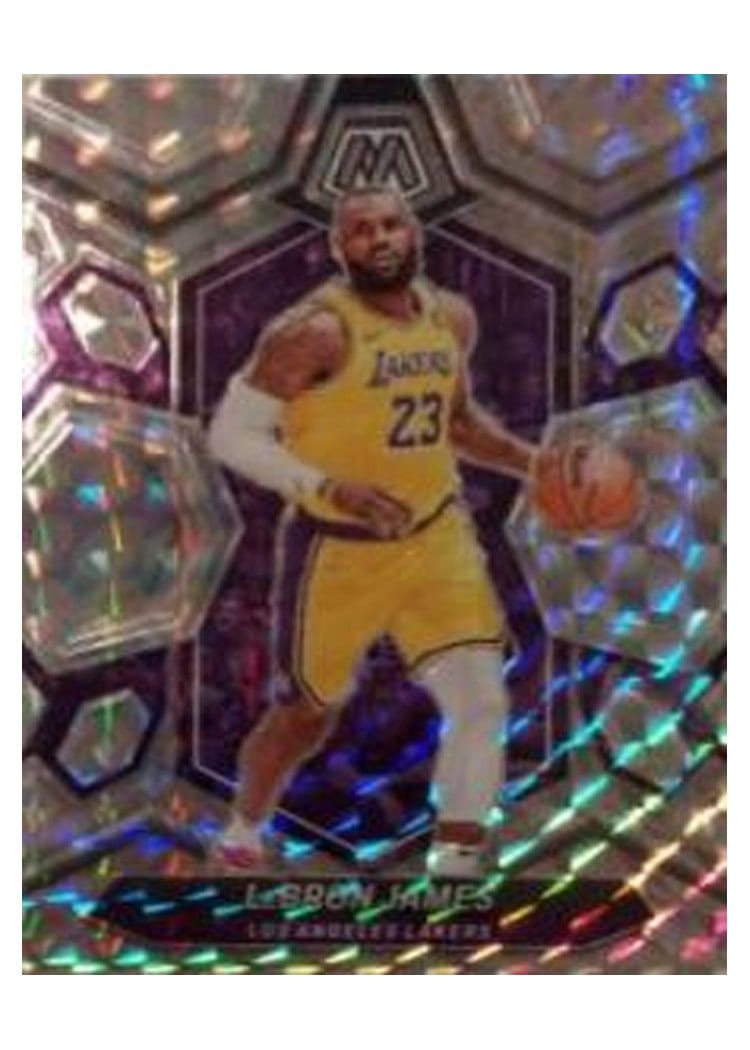 2023-24 Panini Mosaic Base Set LeBron James #92 card