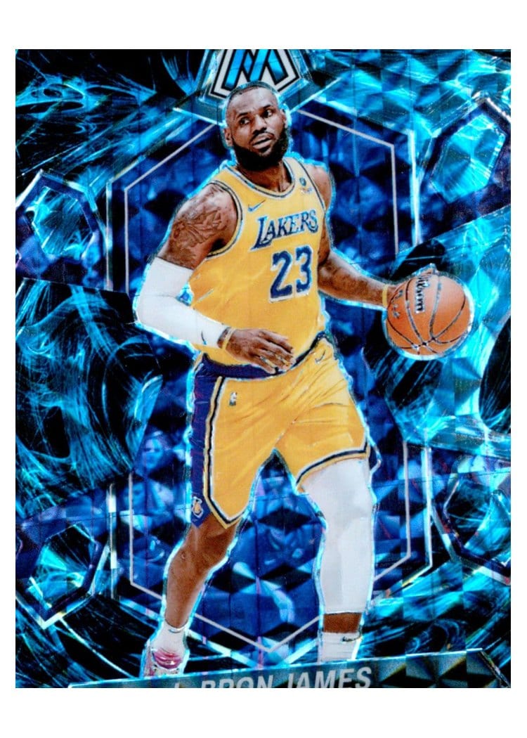 2023-24 Panini Mosaic Base Set LeBron James #92 card