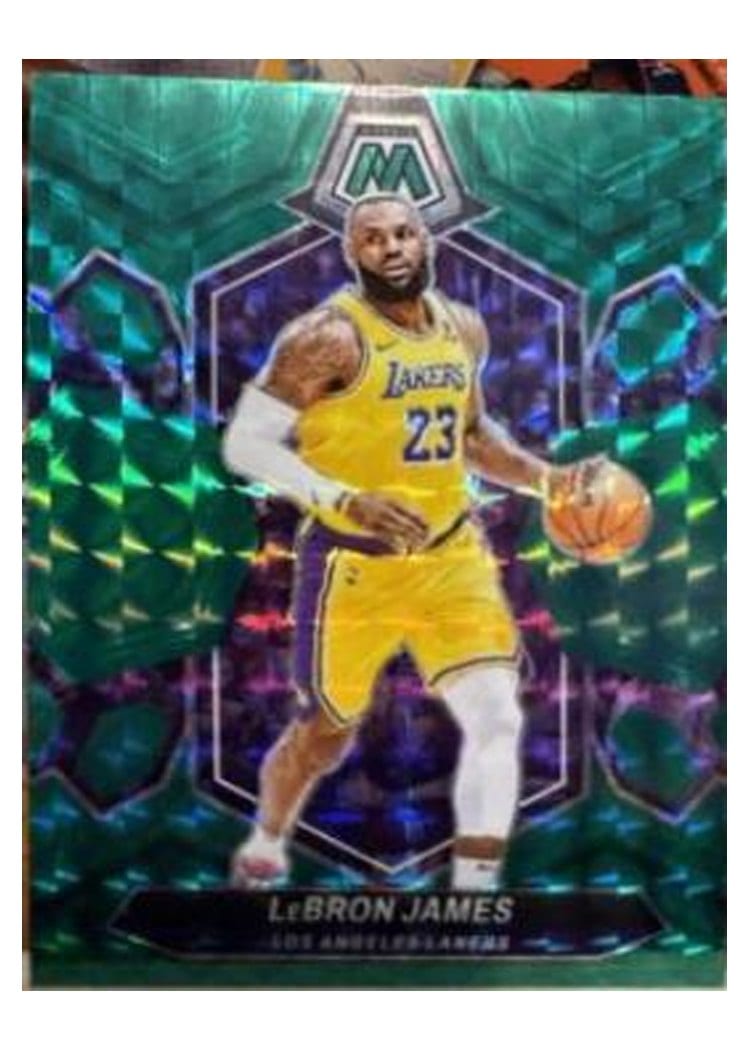 2023-24 Panini Mosaic Base Set LeBron James #92 card