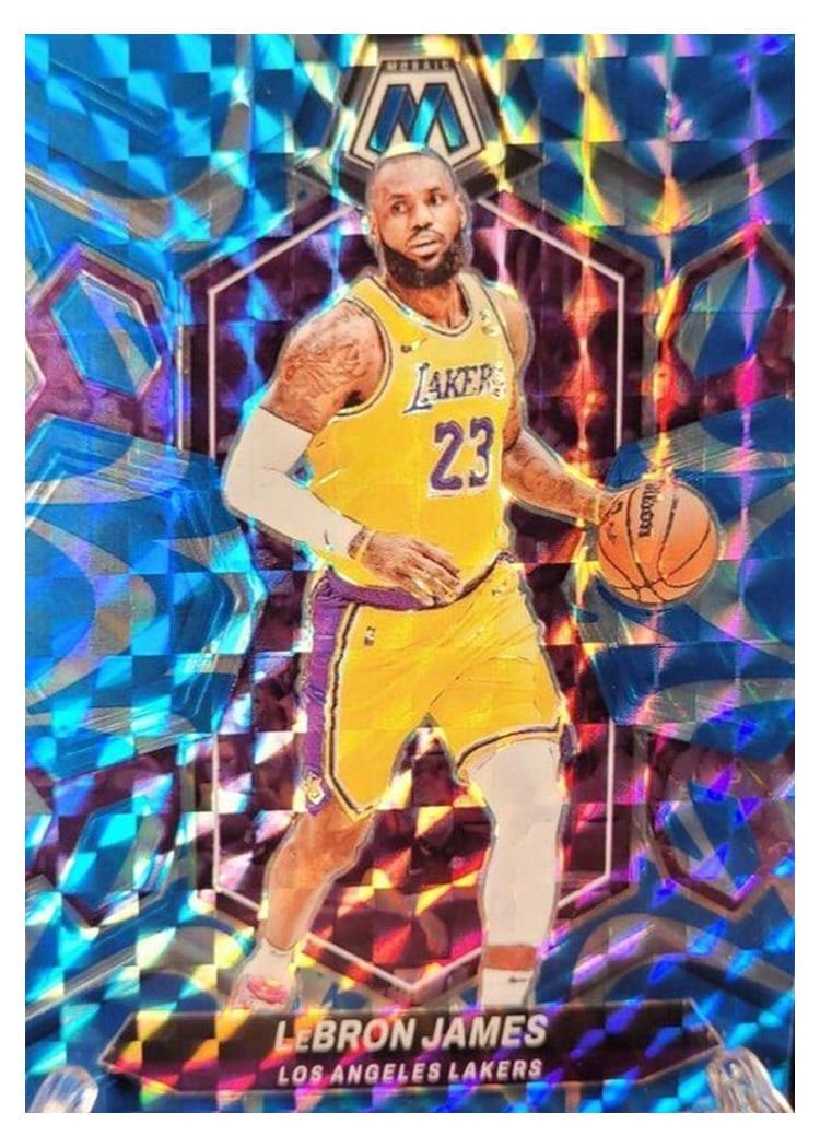 2023-24 Panini Mosaic Base Set LeBron James #92 card