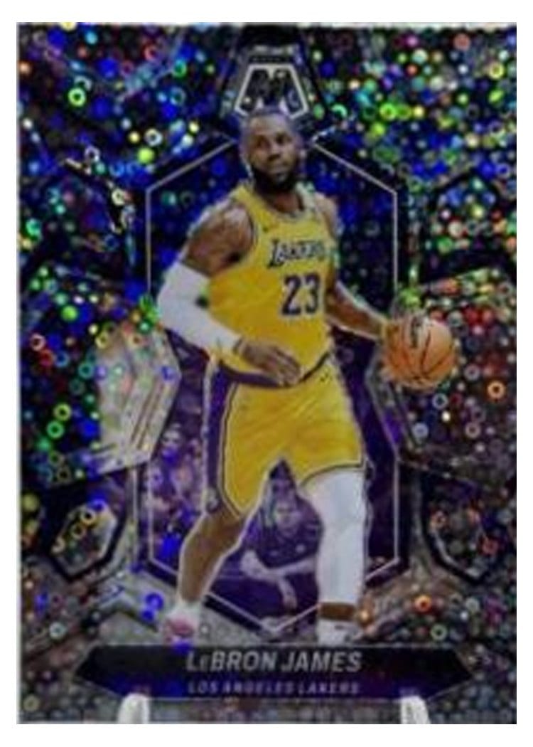 2023-24 Panini Mosaic Base Set LeBron James #92 card