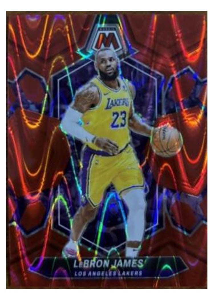 2023-24 Panini Mosaic Base Set LeBron James #92 card