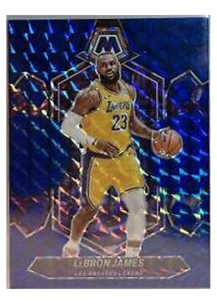 2023-24 Panini Mosaic Base Set LeBron James #92 card