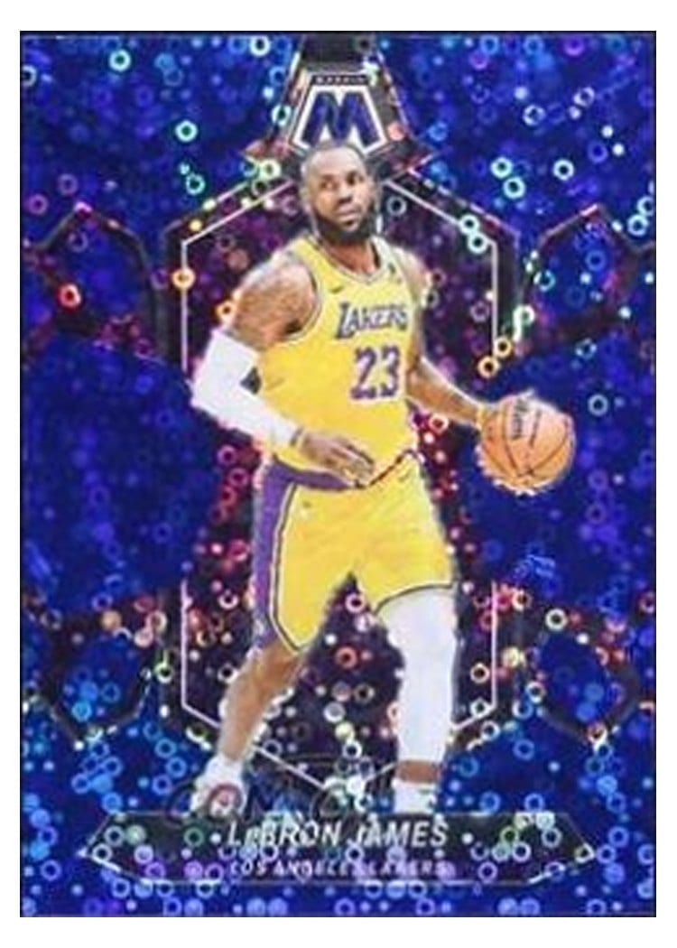 2023-24 Panini Mosaic Base Set LeBron James #92 card