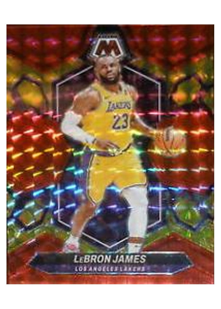 2023-24 Panini Mosaic Base Set LeBron James #92 card