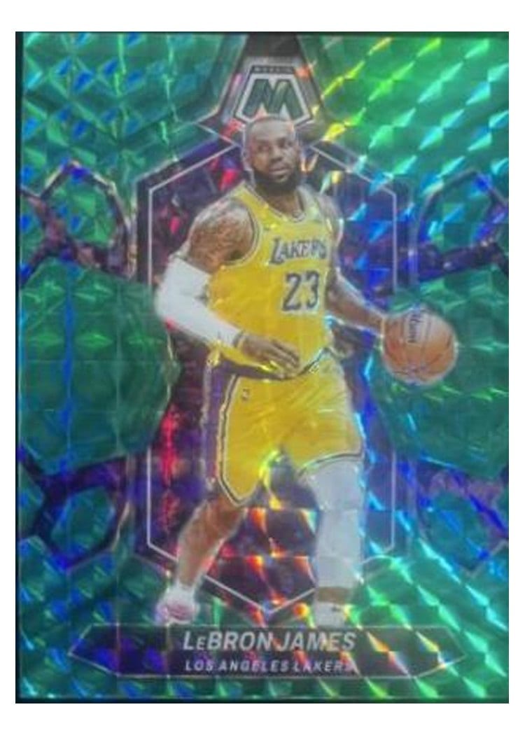 2023-24 Panini Mosaic Base Set LeBron James #92 card