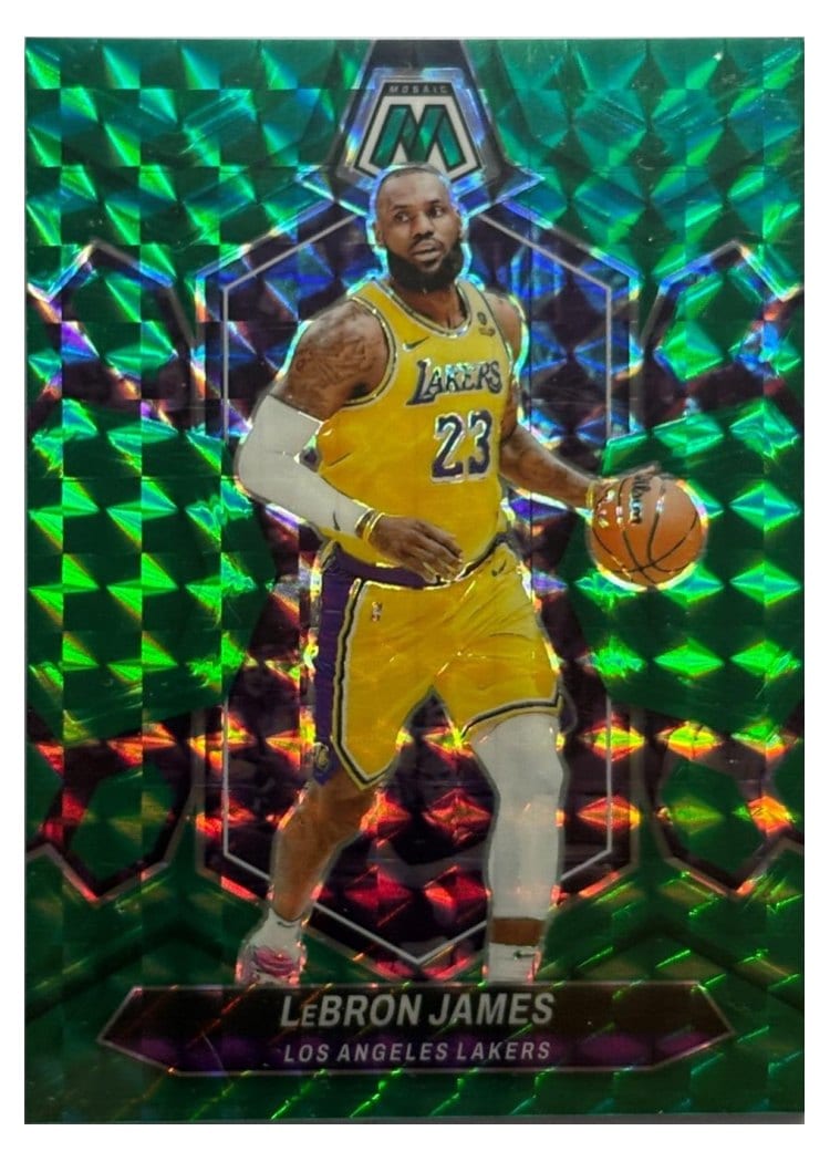 2023-24 Panini Mosaic Base Set LeBron James #92 card