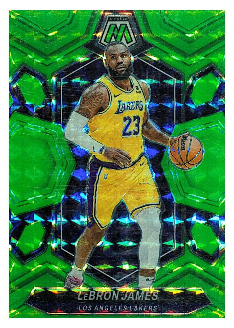 2023-24 Panini Mosaic Base Set LeBron James #92 card