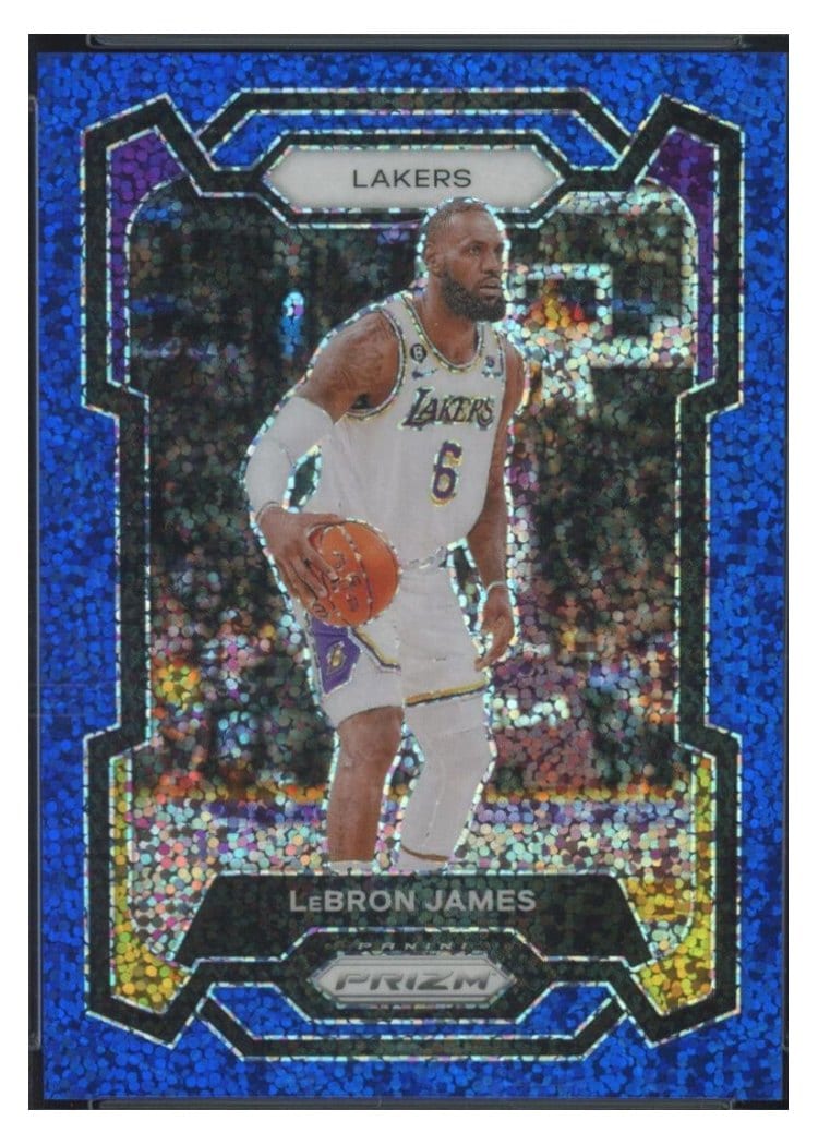 2023-24 Panini Prizm Base Set LeBron James #63 card