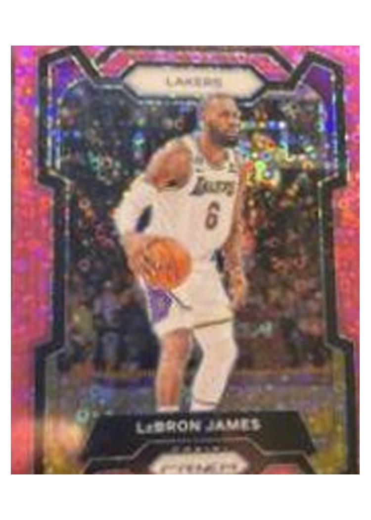 2023-24 Panini Prizm Base Set LeBron James #63 card